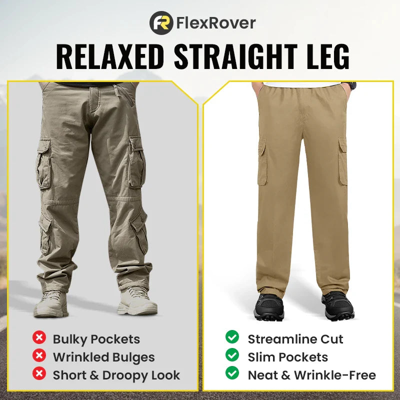 FlexRover – Ultra-Comfortable Flex Fit Cargo Pants