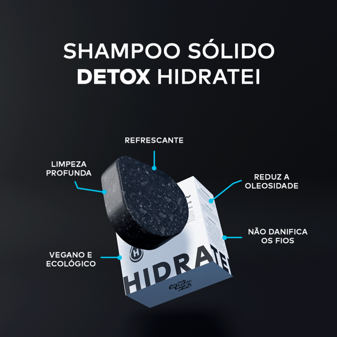 Shampoo Sólido Detox 70g
