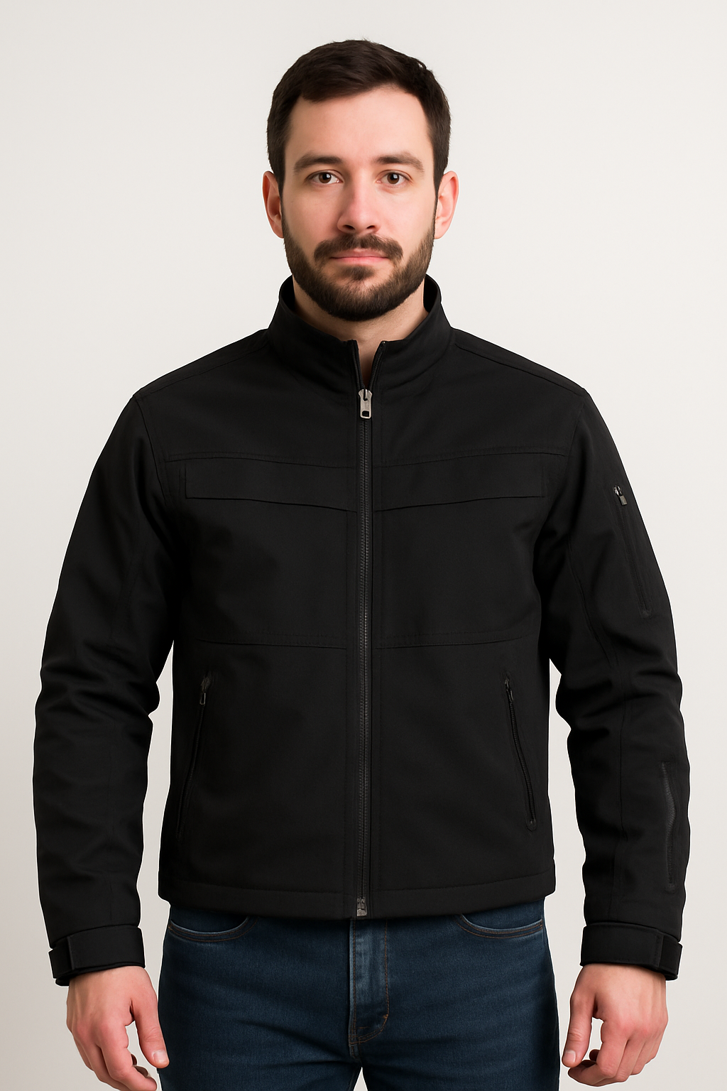 Men’s Metal waterproof and cut-resistant jacket