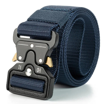 Quick-release tactical belt for outdoor activities, military belt