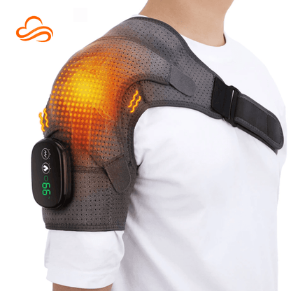 Terapia 3 em 1: Massageador e Aquecedor para Joelho, Ombro e Cotovelo – Alívio Rápido da Dor e Rigidez