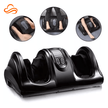Massageador de Pés, Tornozelos e Panturrilhas 3 em 1 – Alívio Profundo, Circulação e Relaxamento
