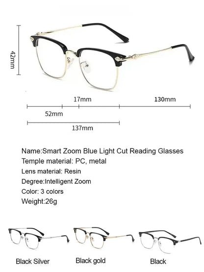Automatic zoom anti-blue light presbyopia glasses - BUY 1 GET 2