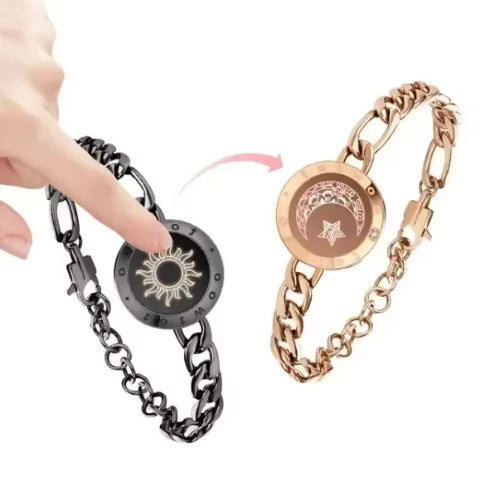 Long-distance bracelets Light + Vibration