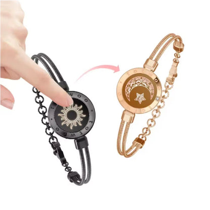 Long-distance bracelets Light + Vibration