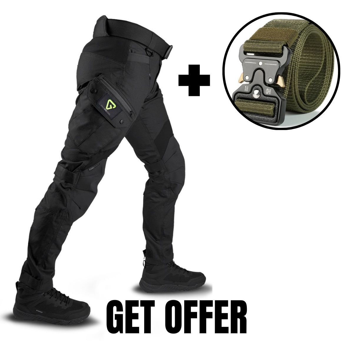 Tactical Military Pants – Durable and Waterproof + Free belt!