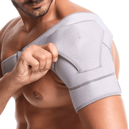 Suporte Ombro Ortopédico Ajustável – Estabilização, Alívio da Dor e Recuperação de Lesões (Neoprene)