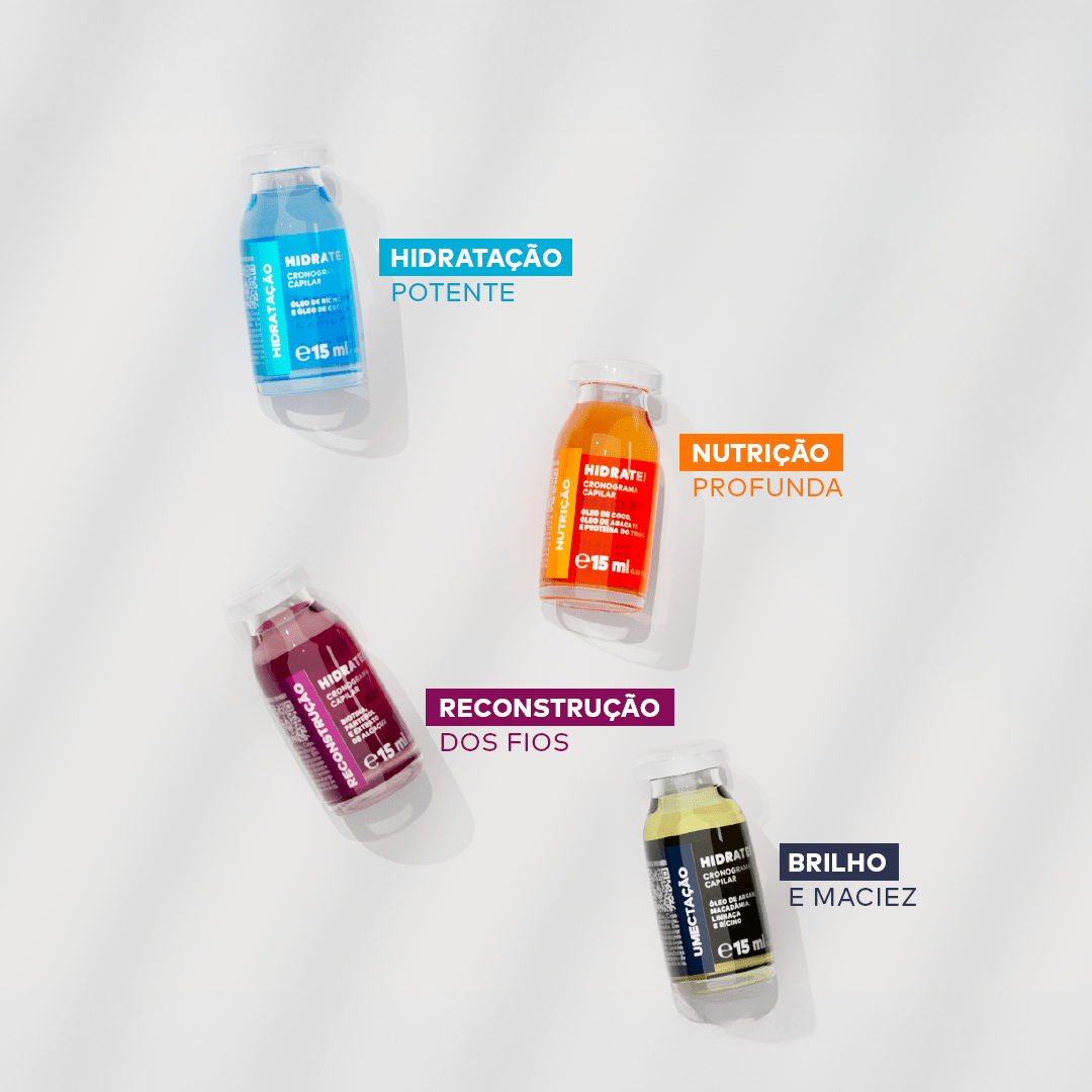 Kit Leave-in + SOS + SHRP (Ganhe Cronograma Capilar) Edição Limitada