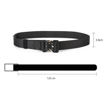 Quick-release tactical belt for outdoor activities, military belt