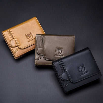 Schnelle Lederbörse für Männer