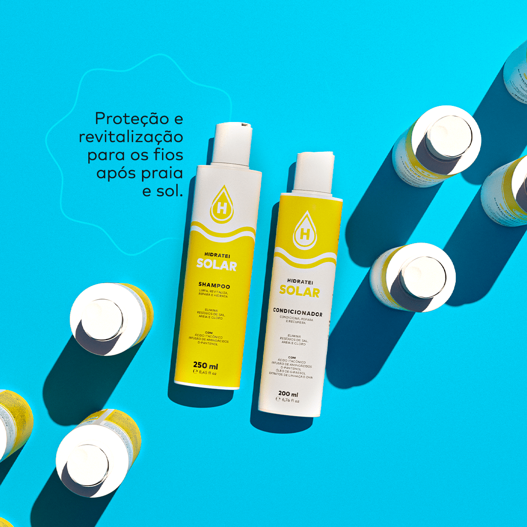 Kit Shampoo e Condicionador Solar