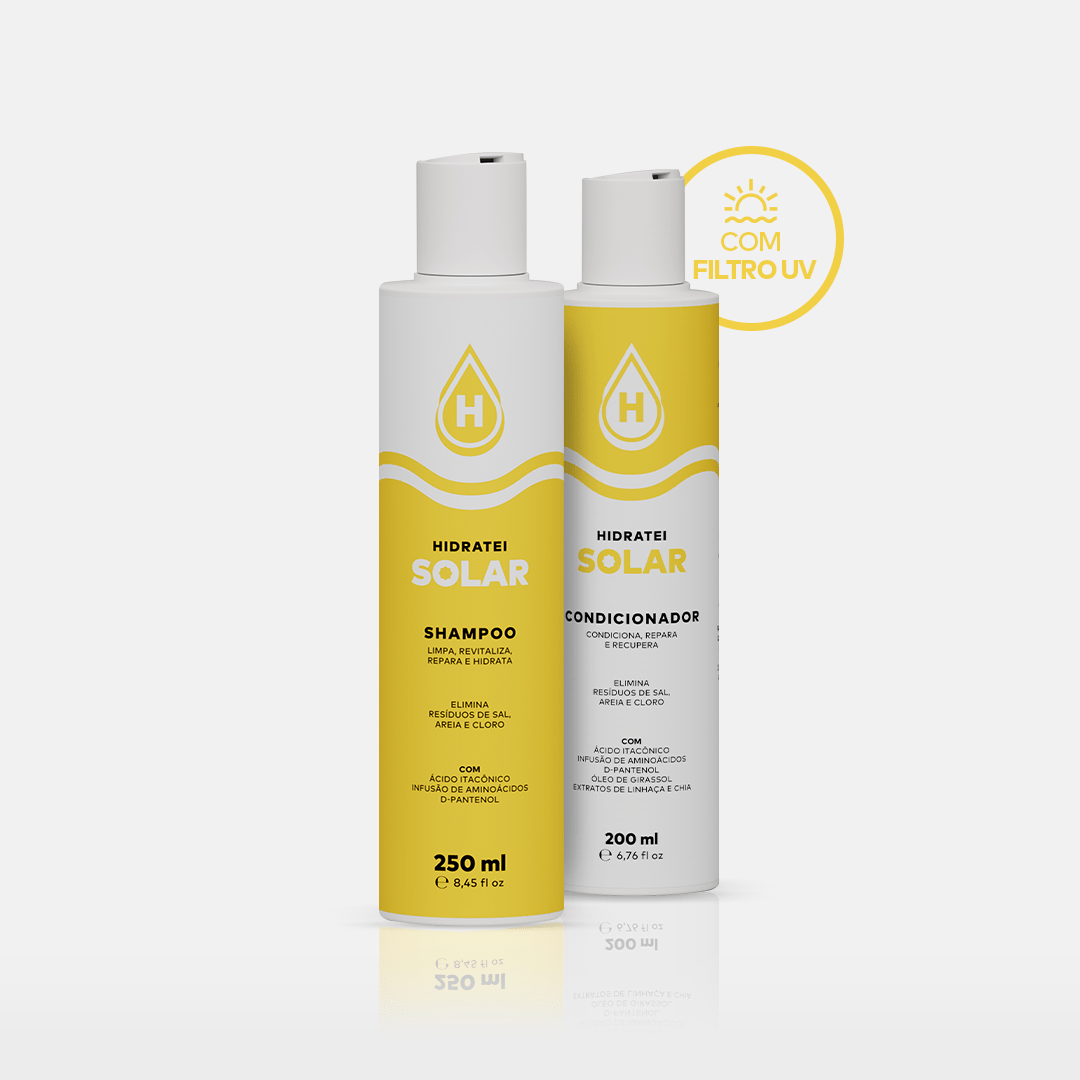 Kit Shampoo e Condicionador Solar