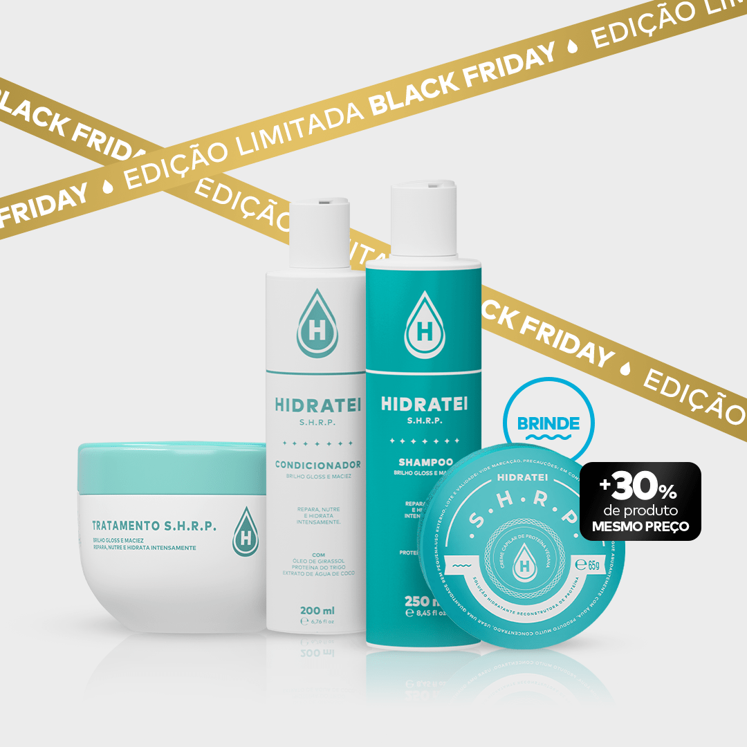 Kit Gloss + Proteína SHRP Grátis Edição Limitada